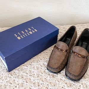 Stuart Weitzman Women’s Brown Loafers